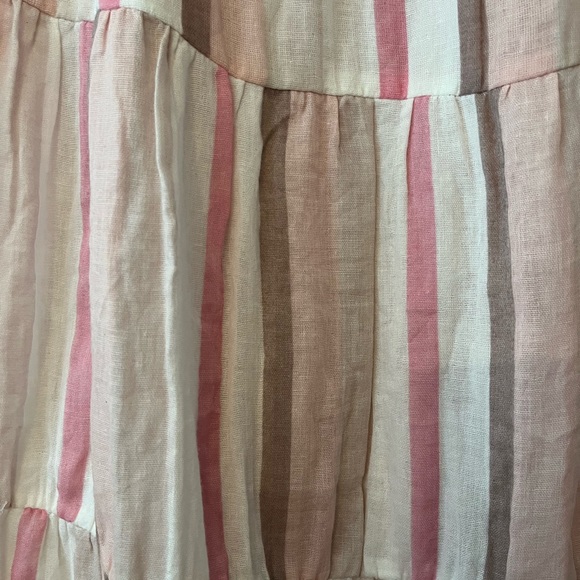 Japna Beachwear Pink Striped Sundress - Picture 4 of 9